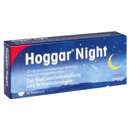 HOGGAR tabletas nocturnas, 10 pz