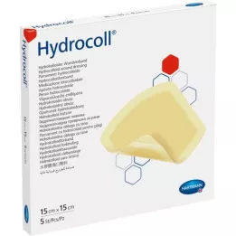 HYDROCOLL Asociación de heridas 15x15 cm, 5 pz