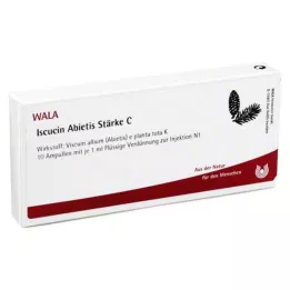 ISCUCIN Ampollas abietis Strength C, 10x1 ml