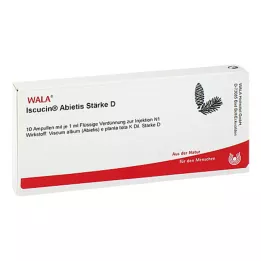 ISCUCIN Ampollas abietis Strength D, 10x1 ml