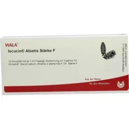 ISCUCIN Ampollas abietis Strength F, 10x1 ml