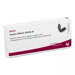 ISCUCIN Ampollas abietis Strength H, 10x1 ml