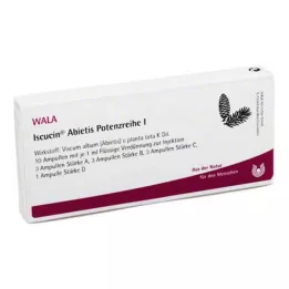 ISCUCIN Ampollas de abietis serie potencia I, 10X1 ml