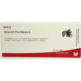 ISCUCIN Ampollas pini Strength D, 10X1 ml