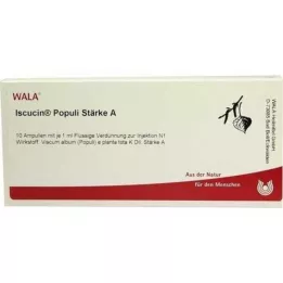 ISCUCIN populi fuerza A ampollas, 10X1 ml