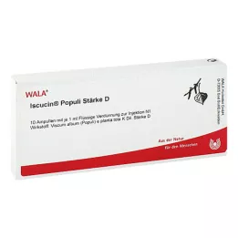 ISCUCIN Ampollas Populi Strength D, 10 x 1 ml