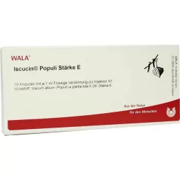 ISCUCIN Ampollas Populi Strength E, 10 x 1 ml