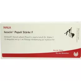 ISCUCIN Ampollas Populi Strength F, 10X1 ml