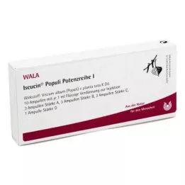 ISCUCIN ampollas de la serie I de potencia populi, 10 x 1 ml