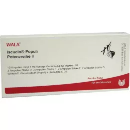 ISCUCIN Serie de potencias populi II Ampollas, 10X1 ml
