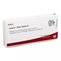 ISCUCIN Ampollas tiliae Strength D, 10x1 ml