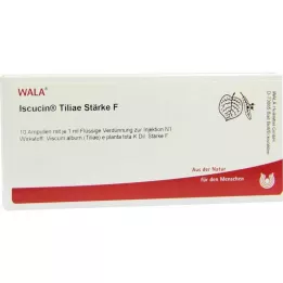 ISCUCIN Ampollas tiliae Strength F, 10X1 ml