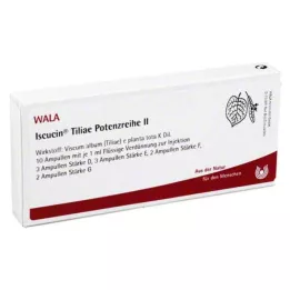ISCUCIN Serie de potencias tiliae II Ampollas, 10X1 ml