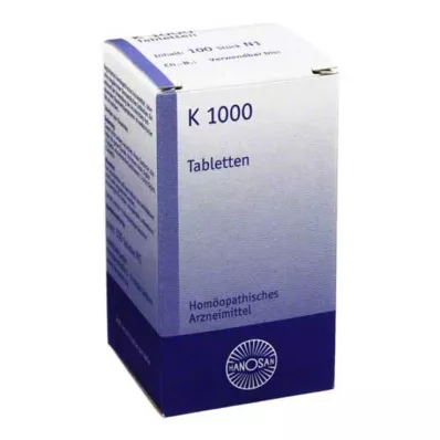 K 1000 comprimidos, 100 pz K 1000 comprimidos, 100 pz