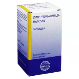 SYMPHYTUM KOMPLEX Tabletas de Hanosan, 100 pz