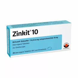 ZINKIT 10 comprimidos recubiertos, 20 uds