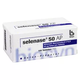 SELENASE 50 AP tabletas, 100 uds