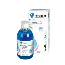 MIRADENT Enjuague bucal mirafluor CHX 0,06%, 500 ml