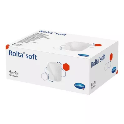 ROLTA Venda de algodón sintético suave 10 cm x 3 m, 6 piezas
