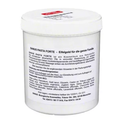 SANUS Ungüento de pasta fuerte, 500 g SANUS Ungüento de pasta fuerte, 500 g