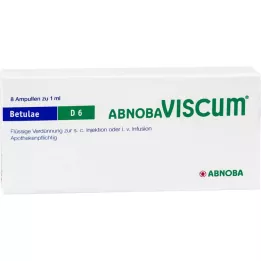 ABNOBAVISCUM Betulae D 6 ampollas, 8 uds