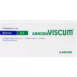 ABNOBAVISCUM Quercus D 6 ampollas, 8 uds