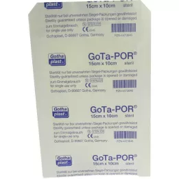 GOTA-POR Apósito estéril para heridas, 100 x 150 mm, 1 ud