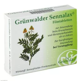 GRÜNWALDER Comprimidos recubiertos con película de Sennalax, 30 uds
