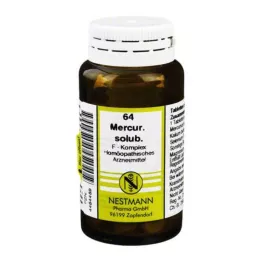 MERCURIUS SOLUBILIS F complejo No.64 tabletas, 120 pz