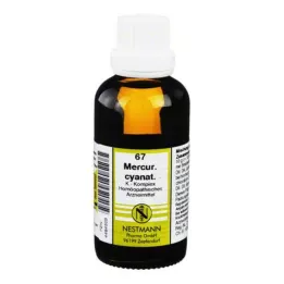 MERCURIUS CYANATUS K Complejo No. 67 Dilución, 50 ml
