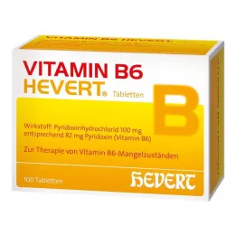 VITAMIN B6 HEVERT tabletas, 100 uds