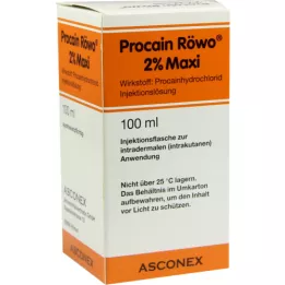 PROCAIN Botellas de inyección Maxi Röwo 2%, 100 ml