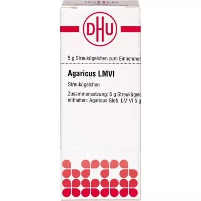 AGARICUS LM VI Glóbulos, 5 g AGARICUS LM VI Glóbulos, 5 g