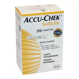 ACCU-CHEK Lancetas Softclix, 200 uds