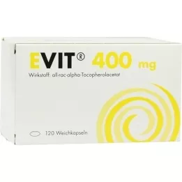 EVIT 400 Cápsulas blandas, 120 pz