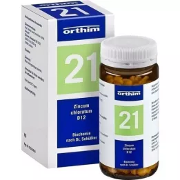 BIOCHEMIE Orthim 21 Zincum cloratum D 12 Tabl., 400 pz