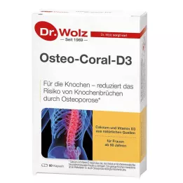 OSTEO CORAL Cápsulas D3 Dr.Wolz, 60 uds
