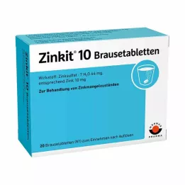 ZINKIT 10 comprimidos efervescentes, 20 uds