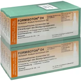 Formisoton D 4 ampollas, 10x10x1 ml