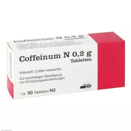 COFFEINUM Tabletas de N 0,2 g, 50 uds
