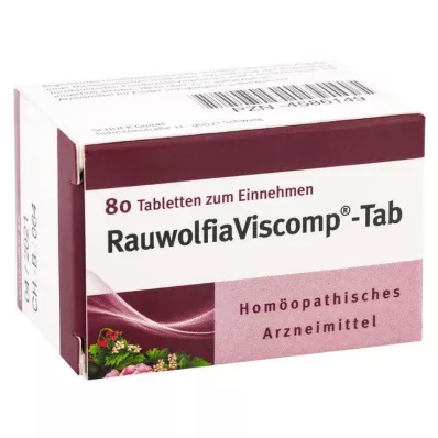 RAUWOLFIAVISCOMP TAB Tabletas, 80 uds
