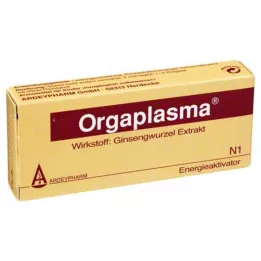 ORGAPLASMA Excesos de tabletas, 20 pz