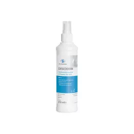 DESCODERM Solución desinfectante para manos y piel a base de alcohol, 250 ml