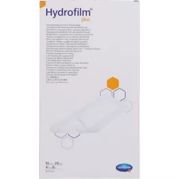HYDROFILM Venda transparente Plus 10x20 cm, 5 uds