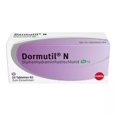 DORMUTIL Tabletas N, 20 uds