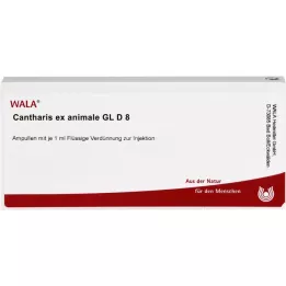 CANTHARIS EX animal GL D 8 ampollas, 10X1 ml