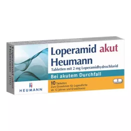 LOPERAMID Comprimidos agudos de Heumann, 10 uds