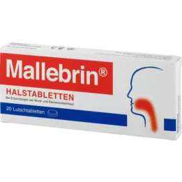 Mallebrina media tabletas, 20 pz