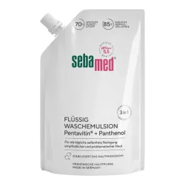 Sebamed Paquete de relleno de emulsión de lavado de líquido, 400 ml