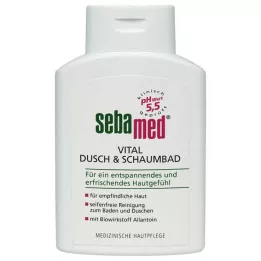 Sebamed Ducha vital + Bañera de burbujas, 200 ml